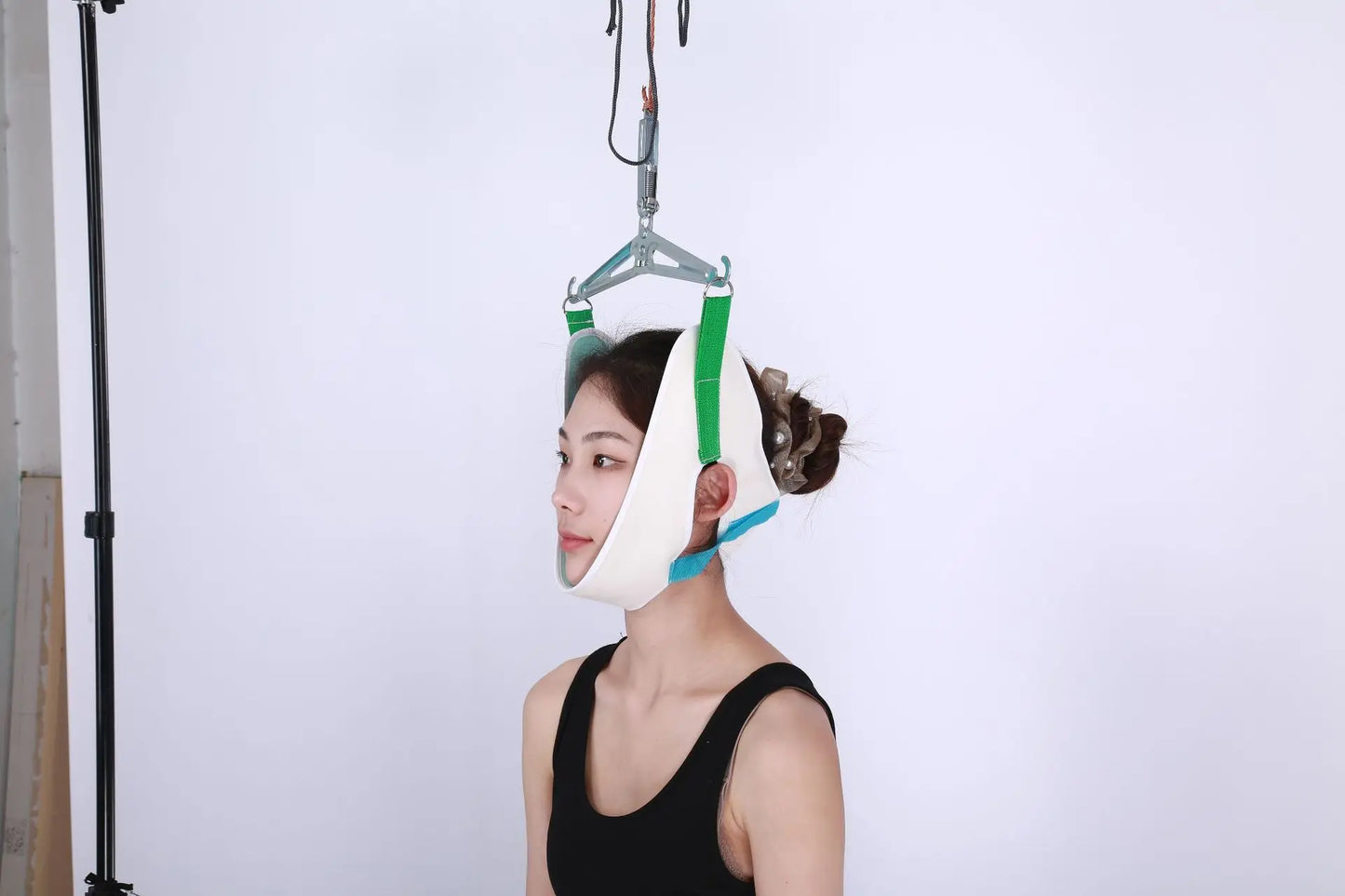 Adjustable Neck Brace Support for Posture Improvement Pain Relief Due to Forward Head Bowing Health Care Corrective Stretcher