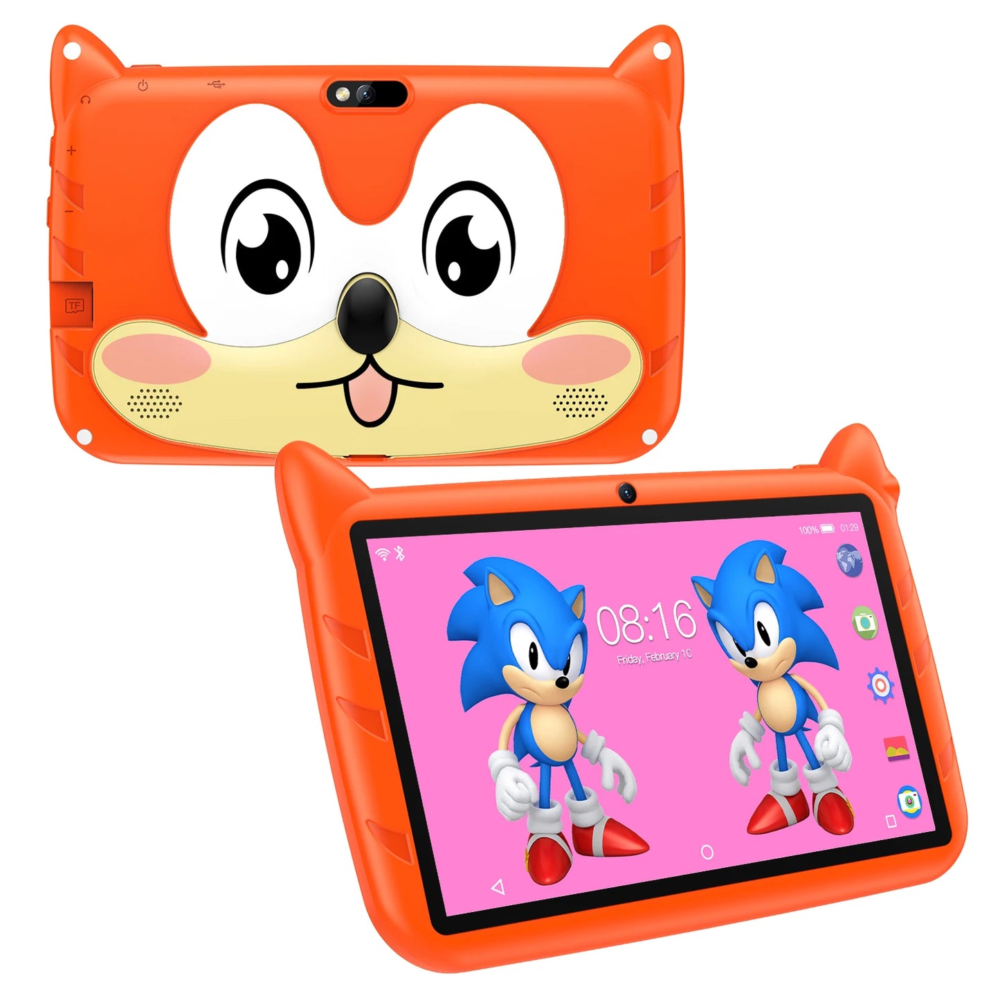 BDF Children's Gift Children's Learning and Education Partner 7-inch tablet 4GB RAM 64GB ROM Android 13.0 4000mAh Supports WIFI