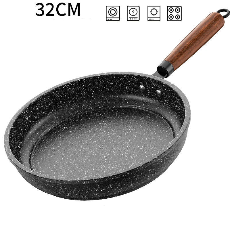 26-32cm Nonstick Pancake Frying Pan Durable Saucepan Kitchen Omelette Steak Skillet Cooking Pots Household Cookware Kitchenware