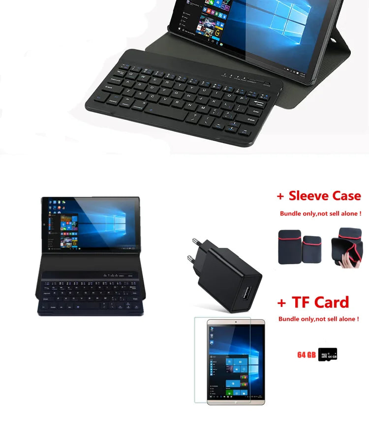 Big Sales 8 INCH 64 Bit x64 System Windows 10 Pocket Tablet PC 4GB /8GB RAM +64GB/128GB ROM AR3 Dual Cameras Quad Core