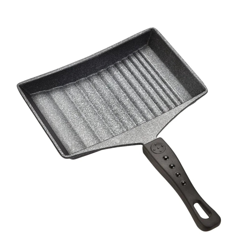 Non-Stick Wave Bottom Tamagoyaki Omelette Saucepan Egg Roll Pancake Frying Pan Cooking Pots Kitchenware Kitchen Cookware Tools