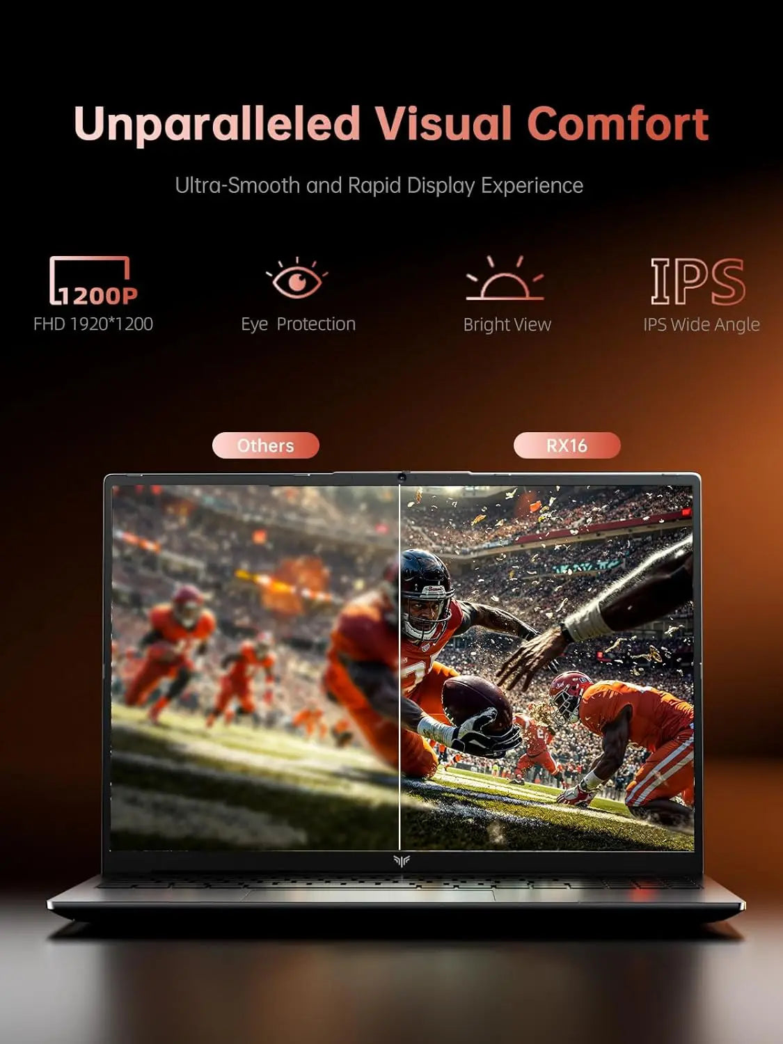 ACEMAGIC Gaming Laptop Computer 16 Inch FHD Display AMD Ryzen 7 6800H Processor 16GB RAM DDR5 4800MHz 512GB SSD Gaming Notebook