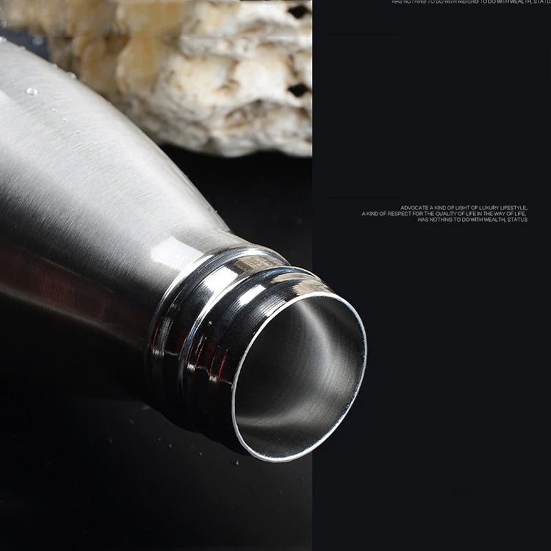350/500/750/1000ml Stainles Steel Insulated Vacuum Thermos Water Bottle Double Wall BPA Free Bottles for Sports Bottles Girls
