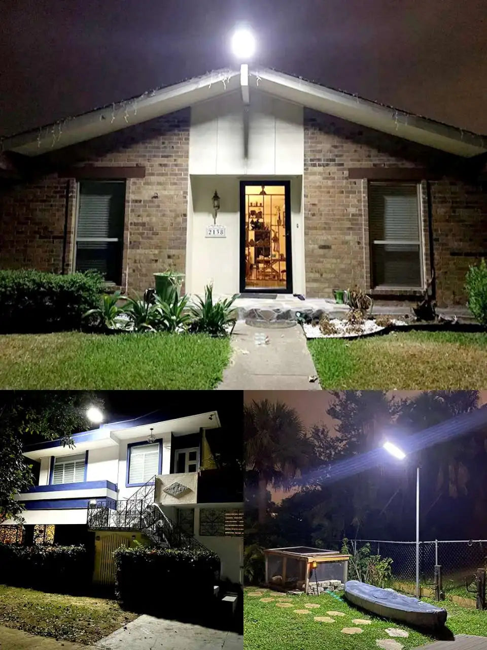 2024 Newest 600W LED Outdoor Solar Lights Motion Sensor Wall External Solar Lamp Waterproof Sunlight Power Street Garden Light