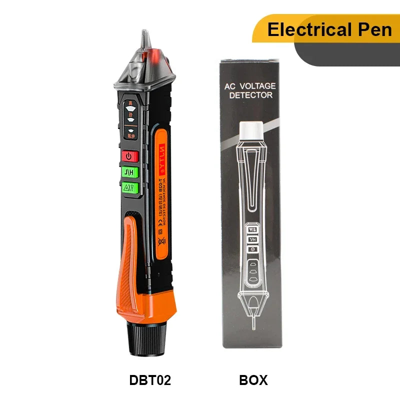 Non-Contact Voltage Detector Electrical 12-1000V Pen AC Voltage Tester Smart Breakpoint Finder
