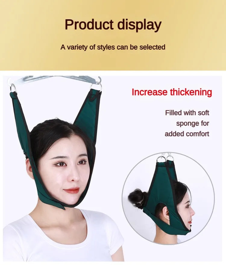 Adjustable Neck Brace Support for Posture Improvement Pain Relief Due to Forward Head Bowing Health Care Corrective Stretcher