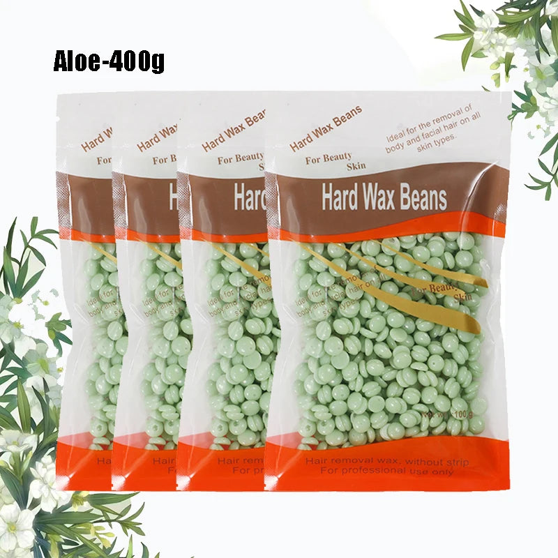 400g/50g/ Hairs Removal Wax Beans for Wax Heater Machine Waxing Wax Beads Depilatory Body Epilation Wax For Depilation