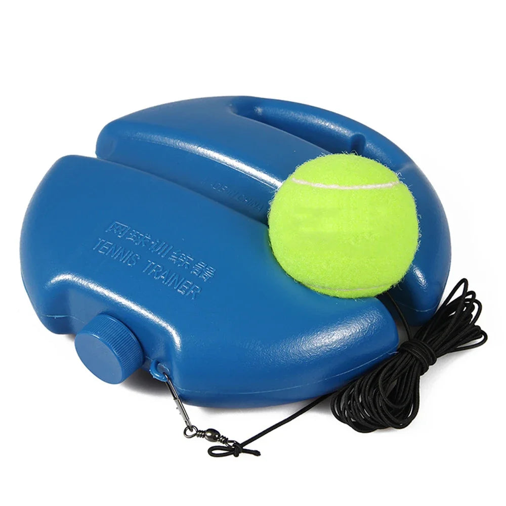 1set Tennis Trainer Professional Training Primary Tool Self-study Rebound Ball Exercise Tennis Ball Indoor Tennis Practice Tool