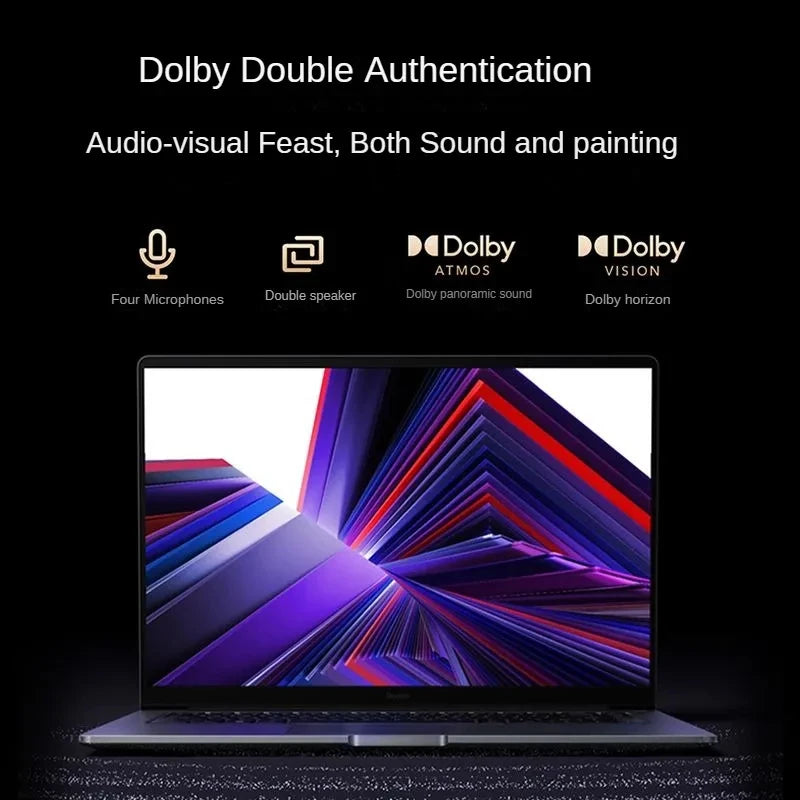Xiaomi Laptop RedmiBook 16 Intel UHD i5-12450H/i5-13500H 16G 512G/1T SSD 16-inch 60Hz/120Hz Sreen Mi Notebook