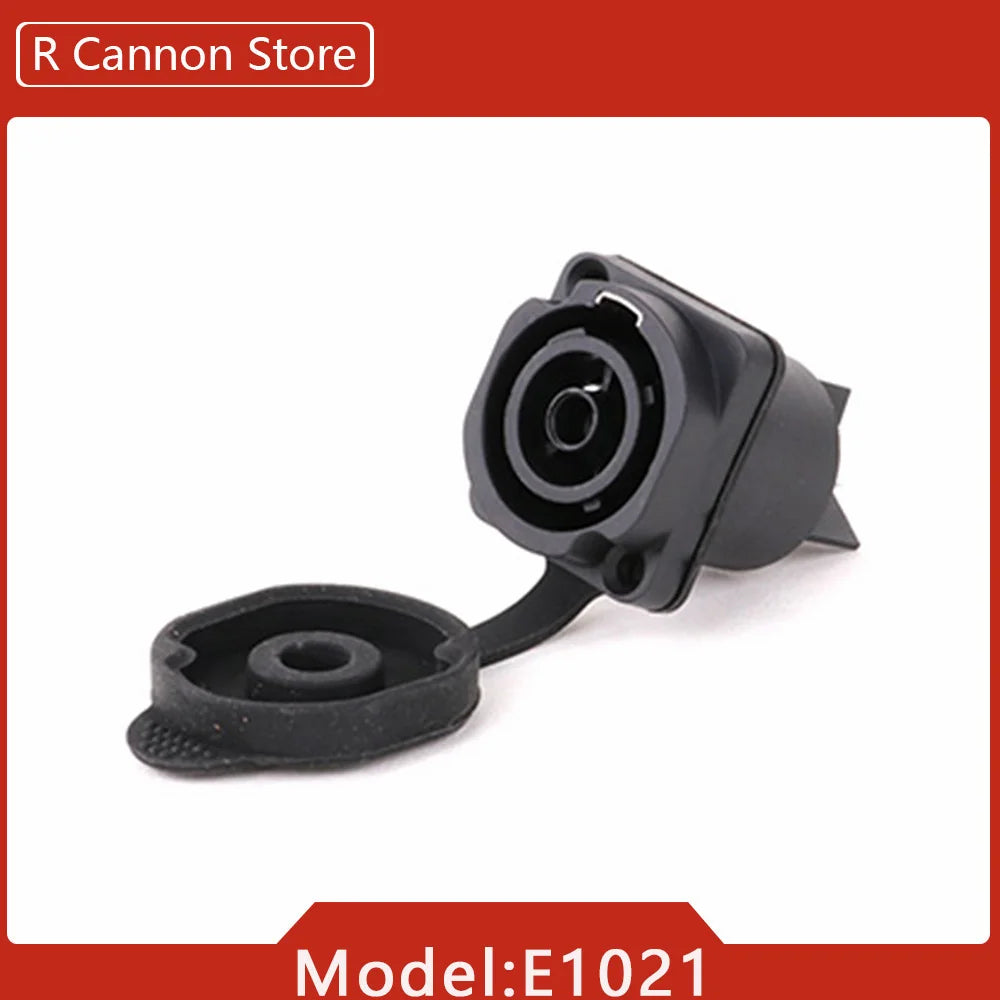 10pcs 3Pins In/Output Waterproof Locking Powercon Male Plug Female Chassis Wire Cable Connectors PA66 Material IP65 Grade