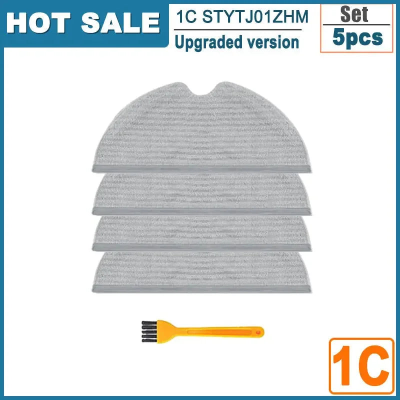 Hepa Filter Main Side Brush Mop Cloth for Xiaomi Mijia 1C 1T Mi Robot Vacuum Mop Dreame F9 Robotic Vacuum Cleaner Accessories