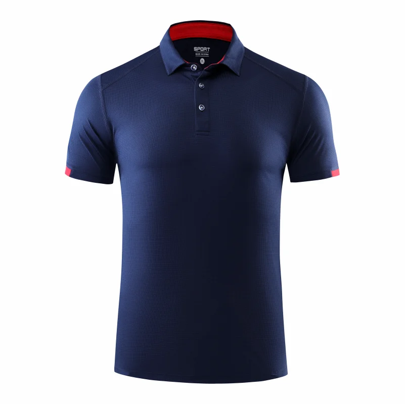 Men Casual Sports Quick-drying Lapel Short-sleeved POLO Shirt Cycling Suit Fitness Suit For Men