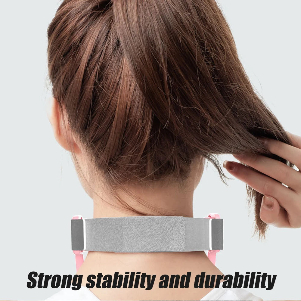 Adjustable Neck Support,Neck Traction Device,Decompressed,Fashion Neck Brace Cervical Collar,Forward Neck Posture Corrector