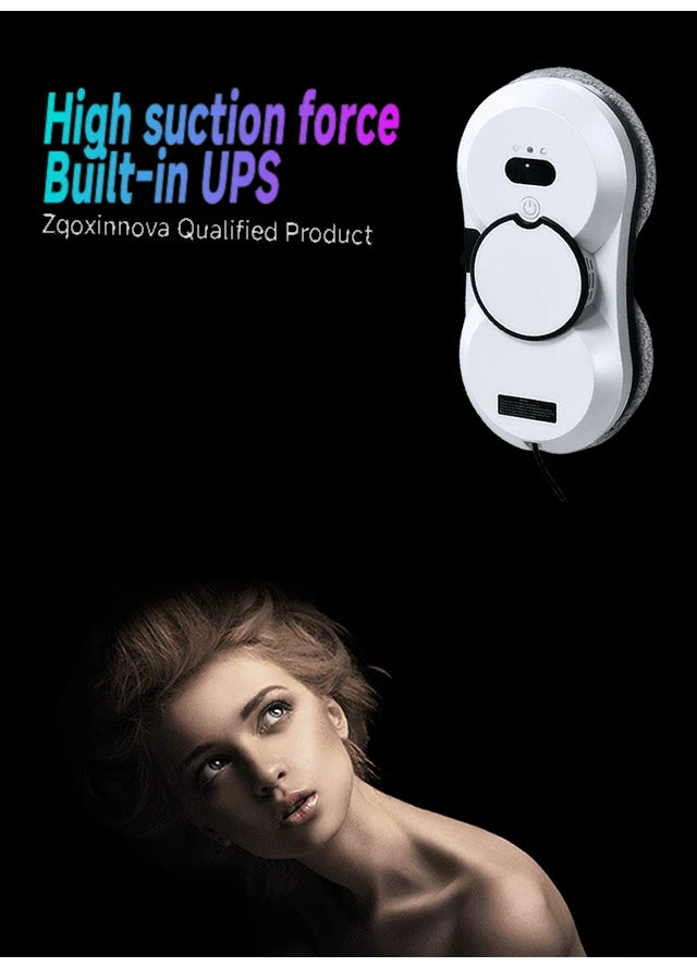 UPS Power Robot Window Washer for Washing Windows Vacuum Cleaner Plaster Glass Cleaning Home Appliance Smart Cleaning Robot