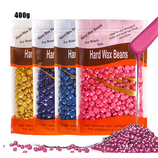 400g/50g/ Hairs Removal Wax Beans for Wax Heater Machine Waxing Wax Beads Depilatory Body Epilation Wax For Depilation