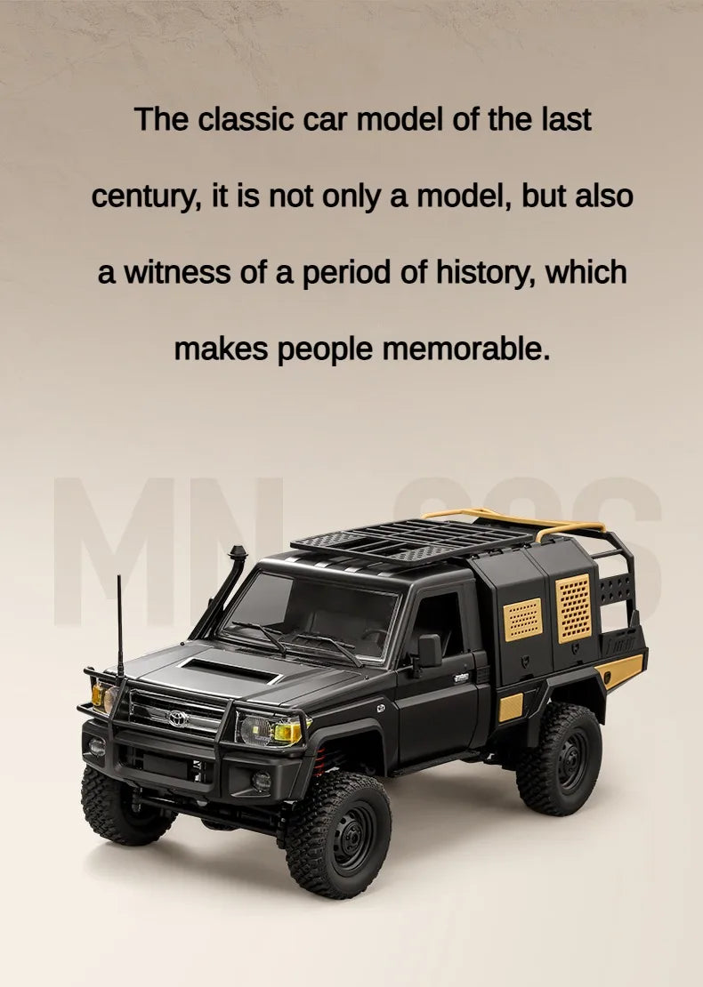ZWN MN82 MN82S LC79 1/12 Full Scale RC Pickup Short Truck 4WD Remote Control Climbing Off-road Car Toys for Kids Christmas Gifts