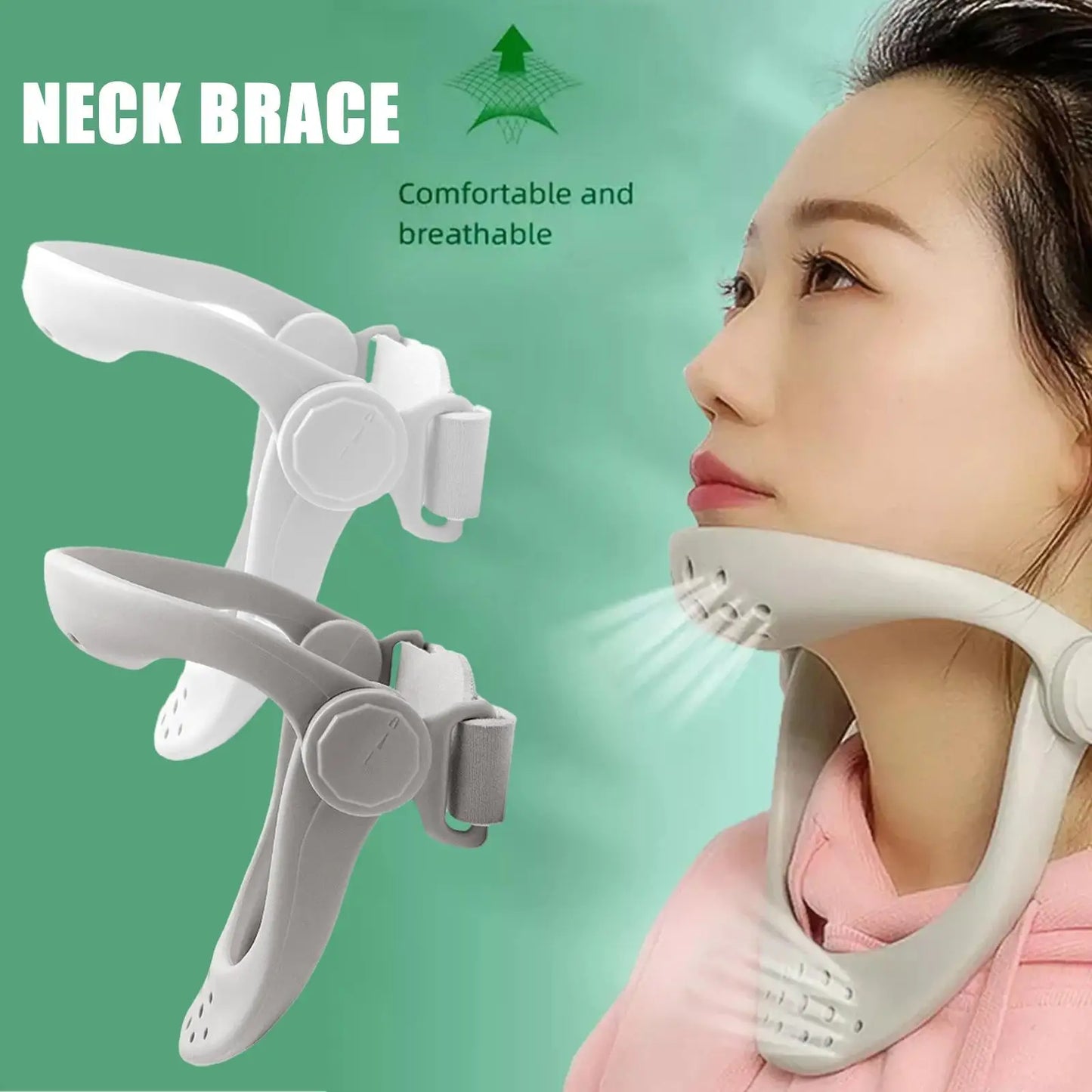 NECK Helper Neck Brace Cervical Traction Repair Neck Turtle Guard Collar Fixed Supports Corrector Cervical Guard Neck Q6R3