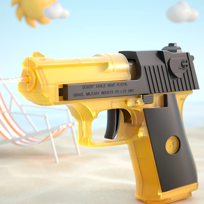 New Summer Water Gun non Electric Pistol High-pressure Full Automatic Shooting Water Beach Toy Gun For kid Children Boys Girls