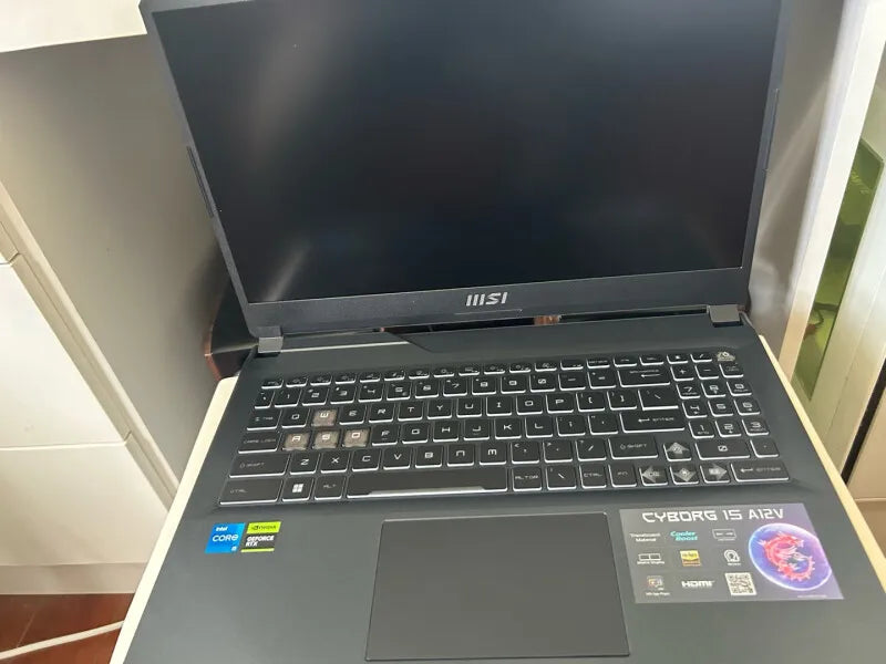 2024 MSI Cyborg 15 Gaming Laptop 15.6 Inch QHD 165Hz IPS Screen Netbook i7-13620H 16GB 512GB RTX4050 Gaming Notebook Computer