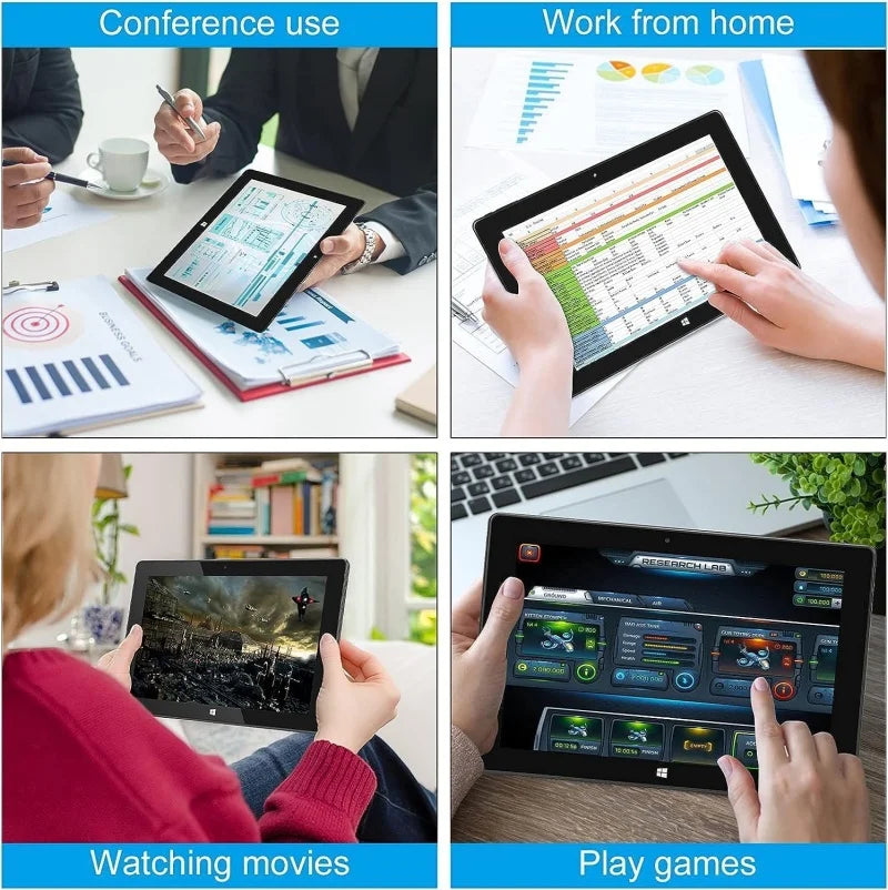 10.1 INCH 64 Bit 8GB DDR RAM 128GB ROM AR10 WINDOWS 10 Tablet PC 1920 x 1200 IPS Screen HDMI-Compatible Type-C USB 3.0 WIFI