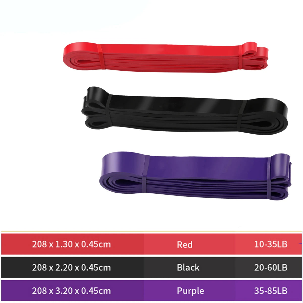 (Resistance) Bands for Fitness Rubber Pull Up, Yoga  Crossfit Power Expander Hanging ,41"  208cm
