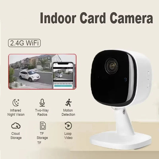 4K Security Camera WiFi Monitor 2-way Audio Infrared Night Vision Motion Detect Home Surveillance Multi-Share View 2025 New