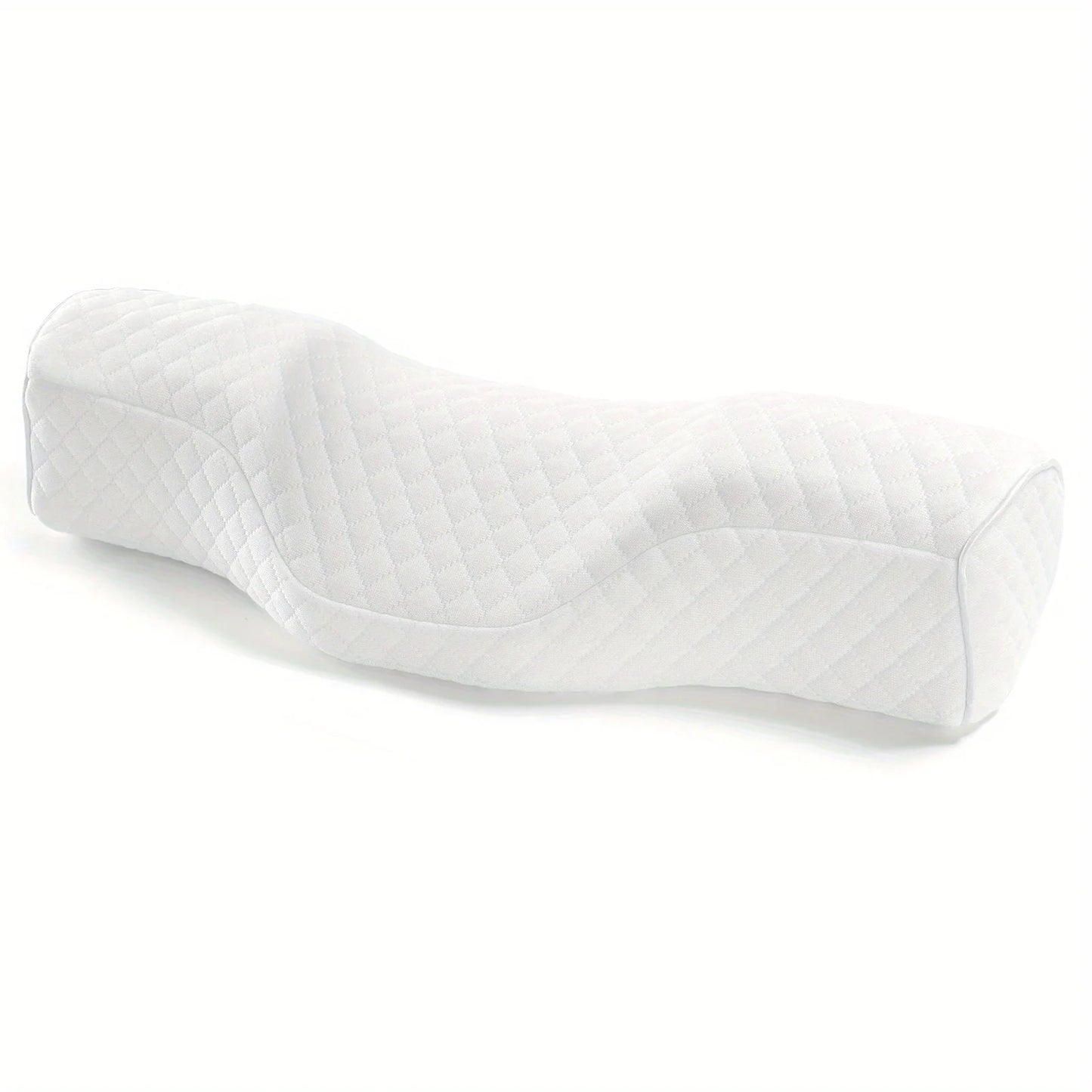 Orthopedic Neck Pillow: Superior Cervical Support  Soft Memory Foam, Breathable  Washable, Ideal for Every Sleeper