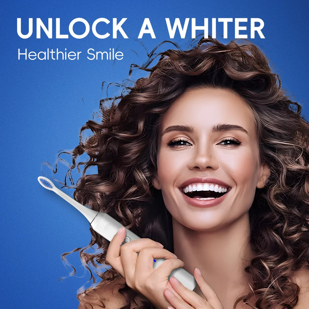 Smart Sonic Care Electric Toothbrush, Rechargeable Acoustic Wave Toothbrushes, Compatible with Philips Sonicare Toothbrush Heads
