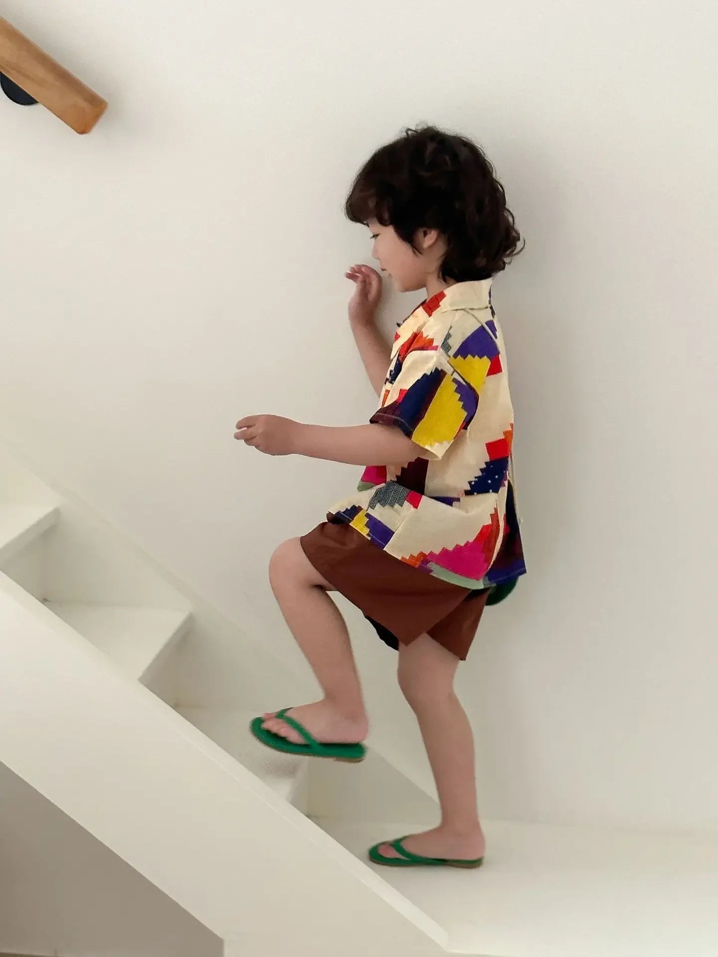 Children's Clothes 2025 Summer New Boy's Shirt Suit Or Baby Girl Dress Holiday Clothes Brother And Sister Clothes