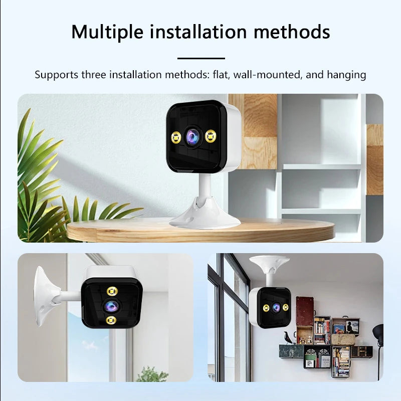 2025 New 2K Security Camera 3MP HD Wifi Smart Home Webcam 2-Way Audio Color Night Motion Detect Surveillance Cam With Lights