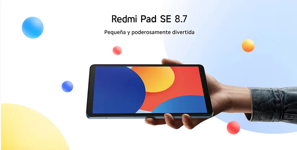 Xiaomi Redmi Pad SE 8.7 Tablet, MediaTek Helio G85, 8.7 inches, small and portable, 90 Hz, 8 MP camera, 6650 mAh