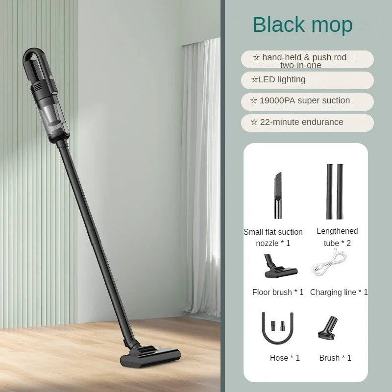 Multifunction Home-appliance 19000Pa Cleaning Machine Powerful Wireless Car Vacuum Cleaner Metal Strainer Portable Handheld