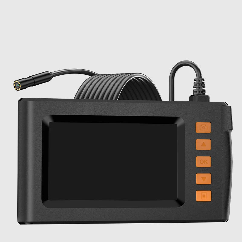4.3 Inch Screen Endoscope Camera HD1080P 8MM Lens Explorer Pipe Car Inspection Borescope 2-10M LEDs waterprof 2600mAh Take Photo
