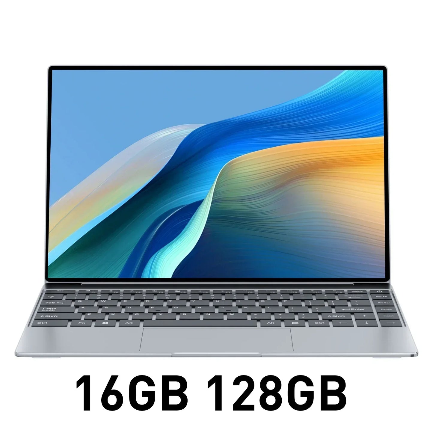 14.1" Laptop Windows 11 Pro Ultra Slim Notebook Gamer Intel Pentium N3700 16GB 1024GB 1920*1080 Display Office Study Computer PC