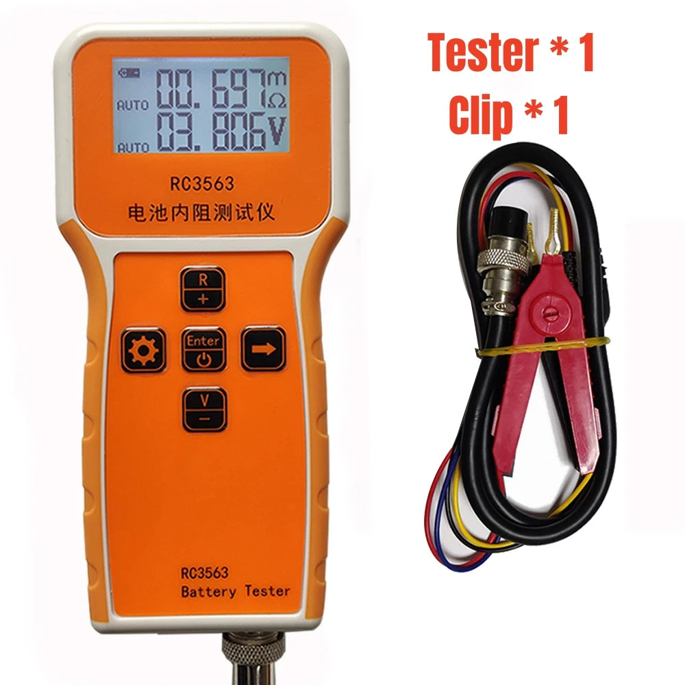 RC3563 18650 Battery Voltage Internal Resistance Tester High-precision Trithium Lithium Iron Phosphate Battery Tester True 4Wire
