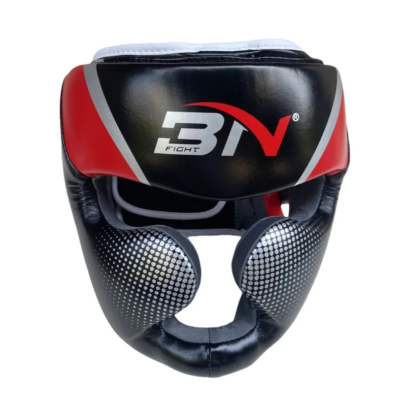 BN Children Youth Adults Women Men Boxing Helmet MMA Muay Thai Sanda Kickboxing Taekwondo Protective Headgear DEO