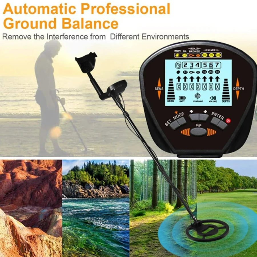 MD830 Metal Detector Underground Accurate positioning A treasure hunter Gold Detector Treasure Hunter Detecting Pinpointer