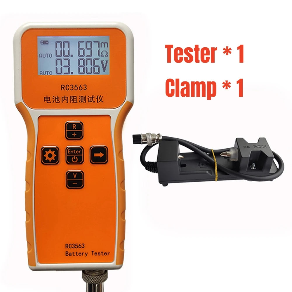 RC3563 18650 Battery Voltage Internal Resistance Tester High-precision Trithium Lithium Iron Phosphate Battery Tester True 4Wire