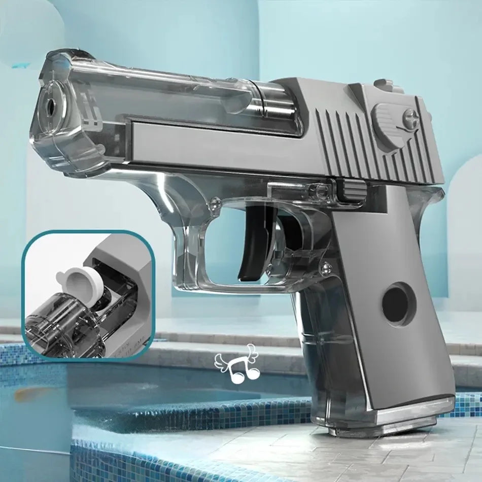 New Summer Water Gun non Electric Pistol High-pressure Full Automatic Shooting Water Beach Toy Gun For kid Children Boys Girls