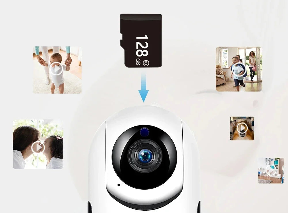 Security Camera IP Camera Wifi YCC365 Plus Smart Home 1620P HD Surveillance Camera Auto Tracking Night Vision Wireless Indoor