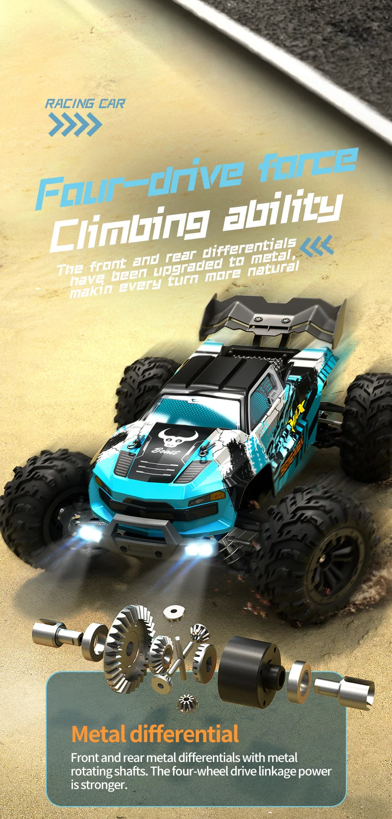 SG116PRO/MAX Remote Control Car 1:1680KM/H Brushless Remote Control Car Four-Wheel Drive Professional Racing Off-road Drift Car