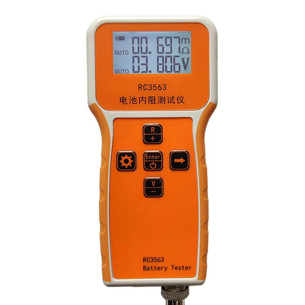 RC3563 18650 Battery Voltage Internal Resistance Tester High-precision Trithium Lithium Iron Phosphate Battery Tester True 4Wire