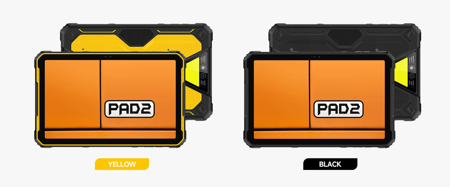 Ulefone Armor Pad 2 Rugged Tablet , 11" 2K , 18600 mAh ,IP68/IP69K Android 13 NFC GPS 4G Tablet Up to 16GB RAM 256GB ROM