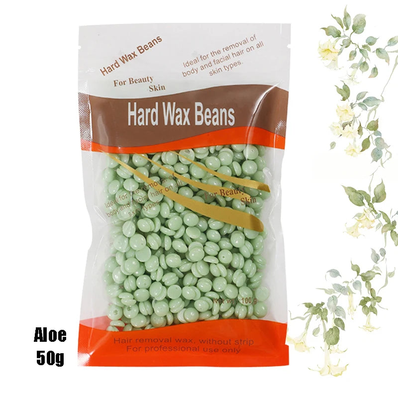 400g/50g/ Hairs Removal Wax Beans for Wax Heater Machine Waxing Wax Beads Depilatory Body Epilation Wax For Depilation