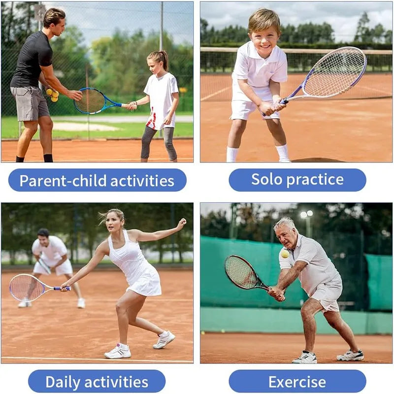 Tennis Trainer Rebound Ball with String Baseboard Self Study Tennis Dampener Training Tool Exercise Equipment
