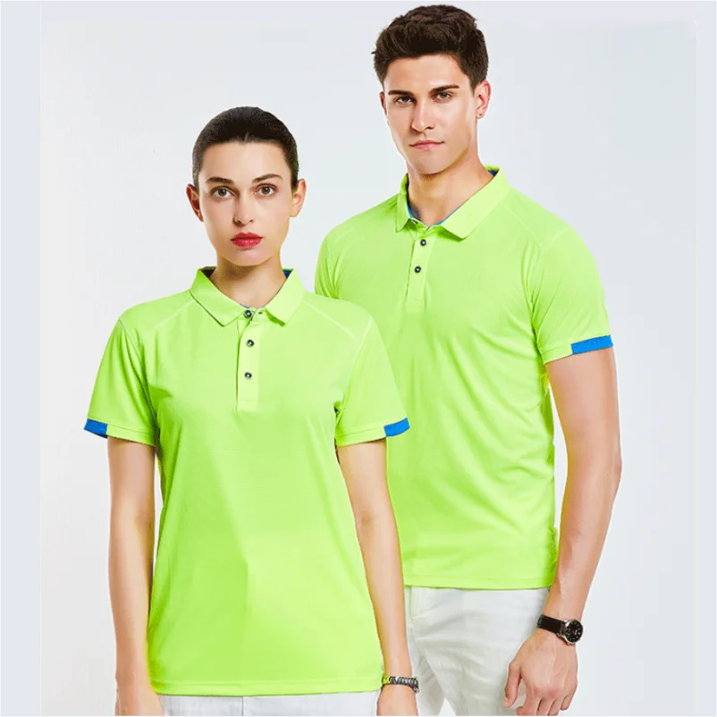 Men Casual Sports Quick-drying Lapel Short-sleeved POLO Shirt Cycling Suit Fitness Suit For Men