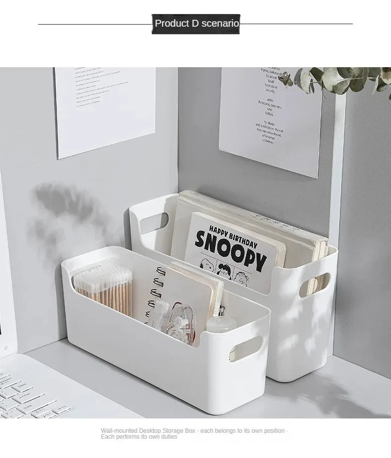 Kitchen Organizer Wall-mounted Kitchen Storage Organization Plastic Storage Rack Punch-Free Dish Drying Rack Accessories Shelf