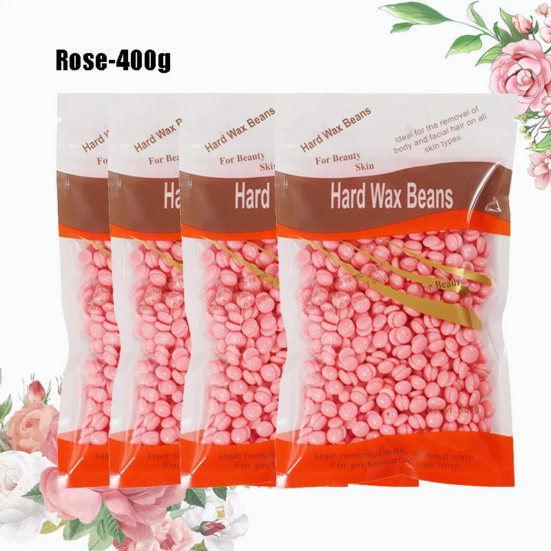400g/50g/ Hairs Removal Wax Beans for Wax Heater Machine Waxing Wax Beads Depilatory Body Epilation Wax For Depilation