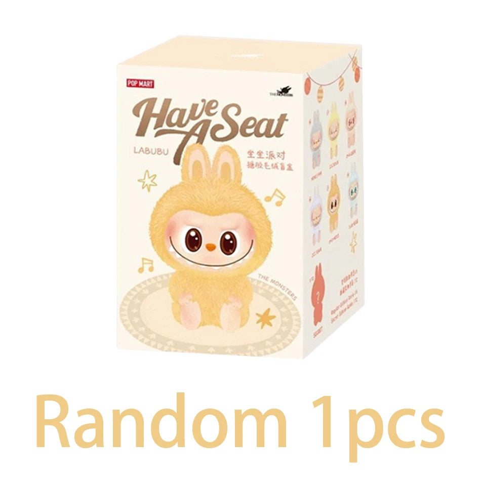 NICE  Macaron 2nd Generation Monster Labu Sitting PVC Labu Doll Series Surprise Holiday Gift