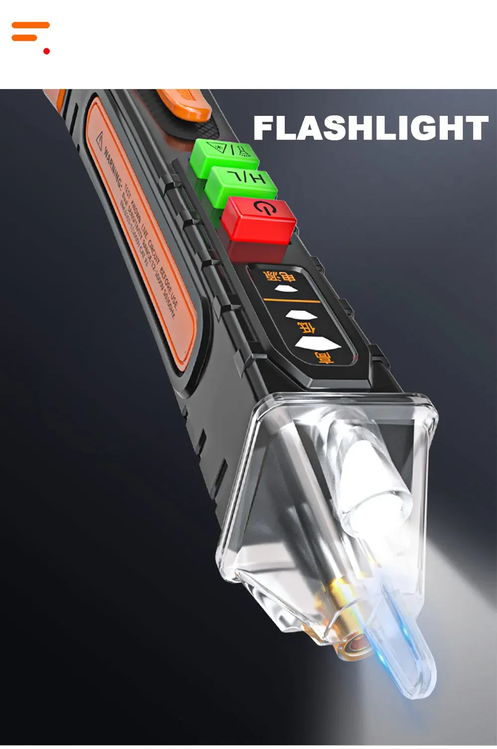 Non-Contact Voltage Detector Electrical 12-1000V Pen AC Voltage Tester Smart Breakpoint Finder